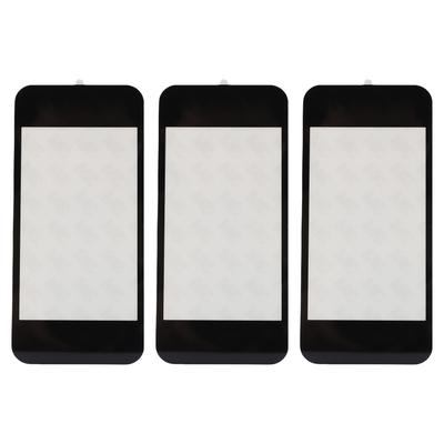 3 шт. Линза верхнего экрана для New 2DS XL смола Игровая консоль Верхняя линза верхнего экрана Запасная крышка с клеем Черный