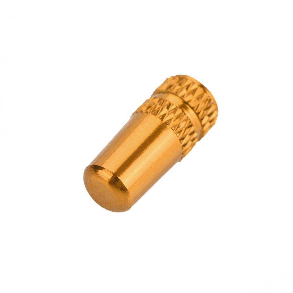 10 шт. велосипедный алюминиевый сплав шин французский клапан защитный стержень колпачок(Золото)