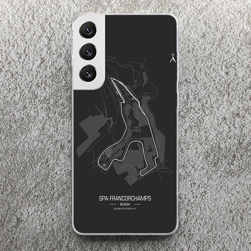 Чехол-принт с трассами Формулы-1 для Samsung Galaxy Note 20 Ultera 10 Pro 9 8 S10 S9 Plus S8 S7 Edge S10E M12 M21 M32 Lit