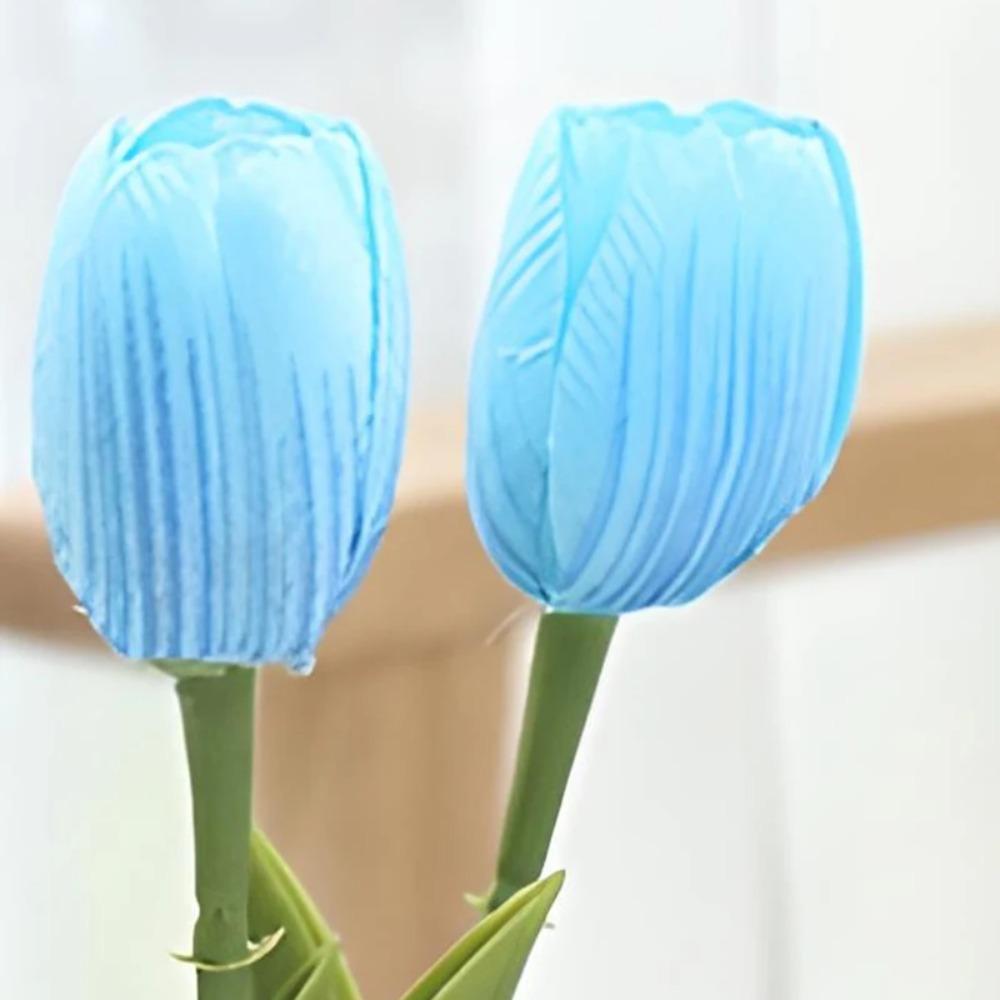 Имитация тюльпана Искусственные цветы тюльпана Искусственные растения Цветок тюльпана Бонсай Горшечные растения Главная