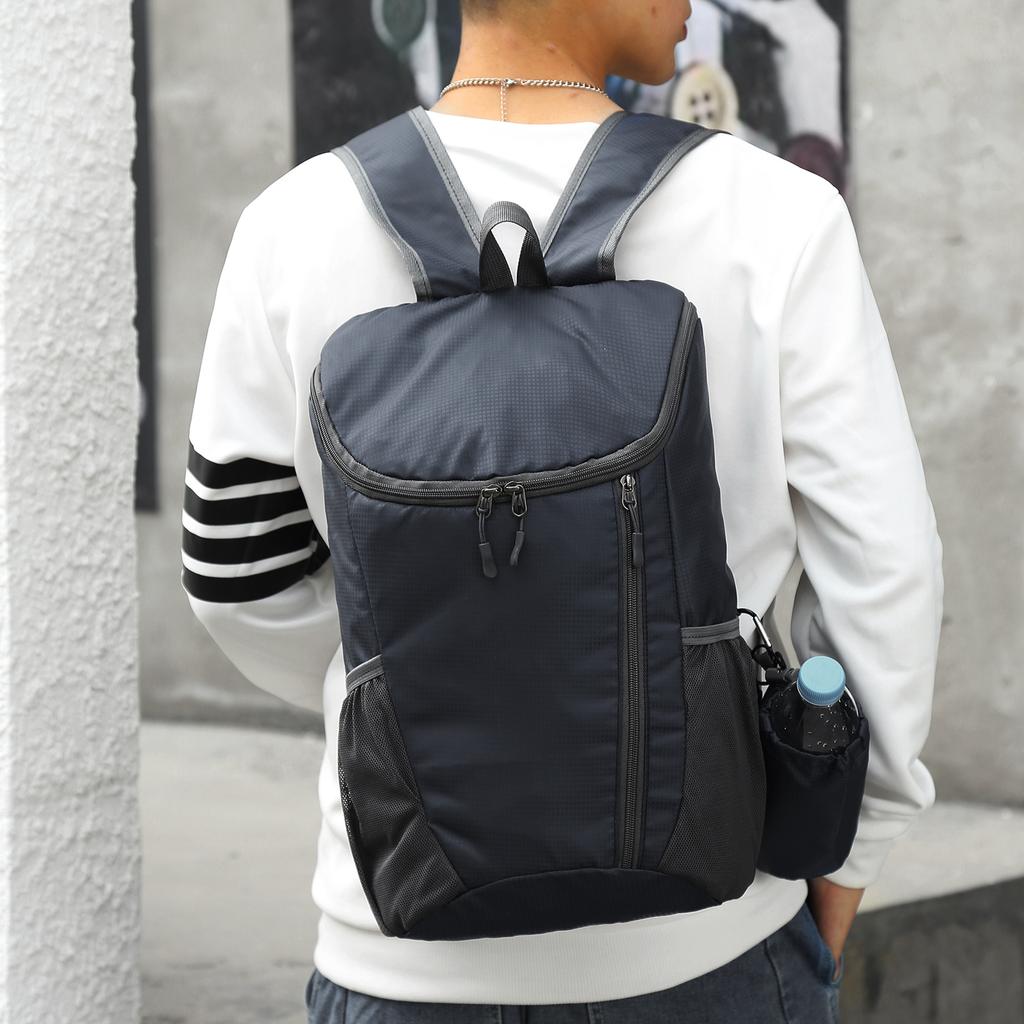 20L Lightweight Folding Backpack Water Repellent Bag For Cycling Camping Climbing Hiking Traveling Schooling