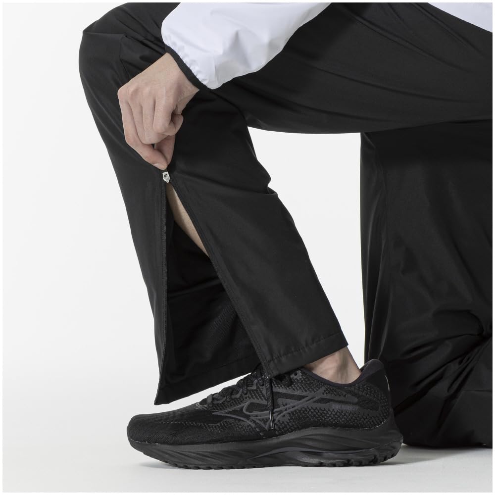 Mizuno Breath Thermo Warmer Тренировочные брюки XL N-XT, Влагоотводящие, Теплогенерирующие, Водоотталкивающие, Носимые, 32JFA740, Черный,