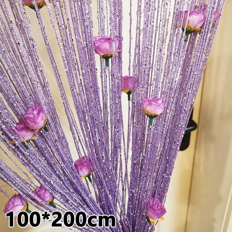 1 шт., 7 цветов, вечерние сувениры, роза, романтическая занавеска, серебряная шелковая линия, свадебные аксессуары
