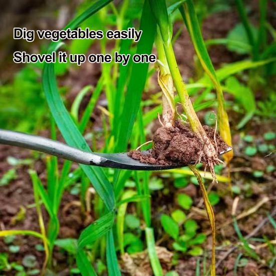 Садовая маленькая ручная лопатка с нескользящей эргономичной ручкой Т-образной конструкции, садовый совок, инструмент для удаления сорняков