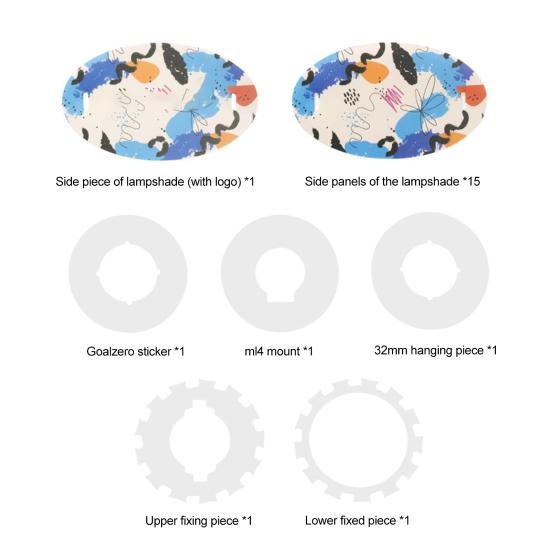 Уличный фонарь абажур легкий водонепроницаемый ПП доска кемпинговый свет абажур подвесной фонарь крышка украшение аксессуары для лампы