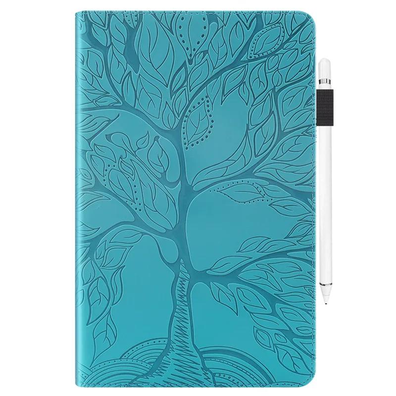 Чехол Funda For Redmi Pad Pro Case 12.1 дюймов Emboss Tree PU Leather Flip Cover для Poco Pad Xiaomi Redmi Pad Pro Case Coque 12.1"