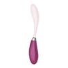 Satisfyer Flex 3 Berry Flexible Vibrator Bendable Slim G Spot Clitoris Simultaneous Stimulation Flexible Flexible Clitoral Orgasm Medium Orgasm Two