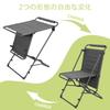 NewB Folding Camping Table Desk Height 70 Outdoor Portable Chair Lightweight High Veranda Chair Compact Kermit Portable Side Desk Side Table Foldable
