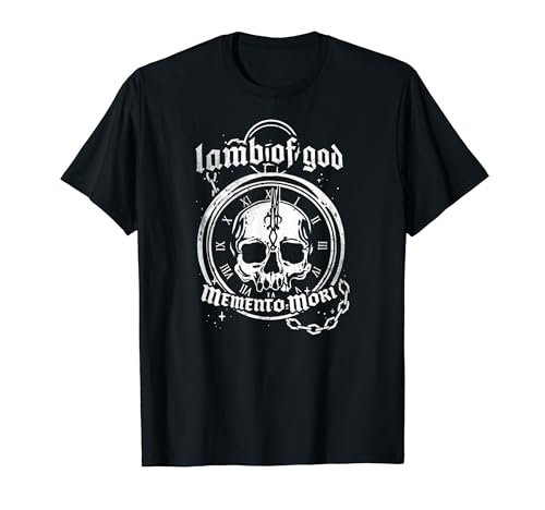 Кофейная футболка Lamb of God Memento Mori