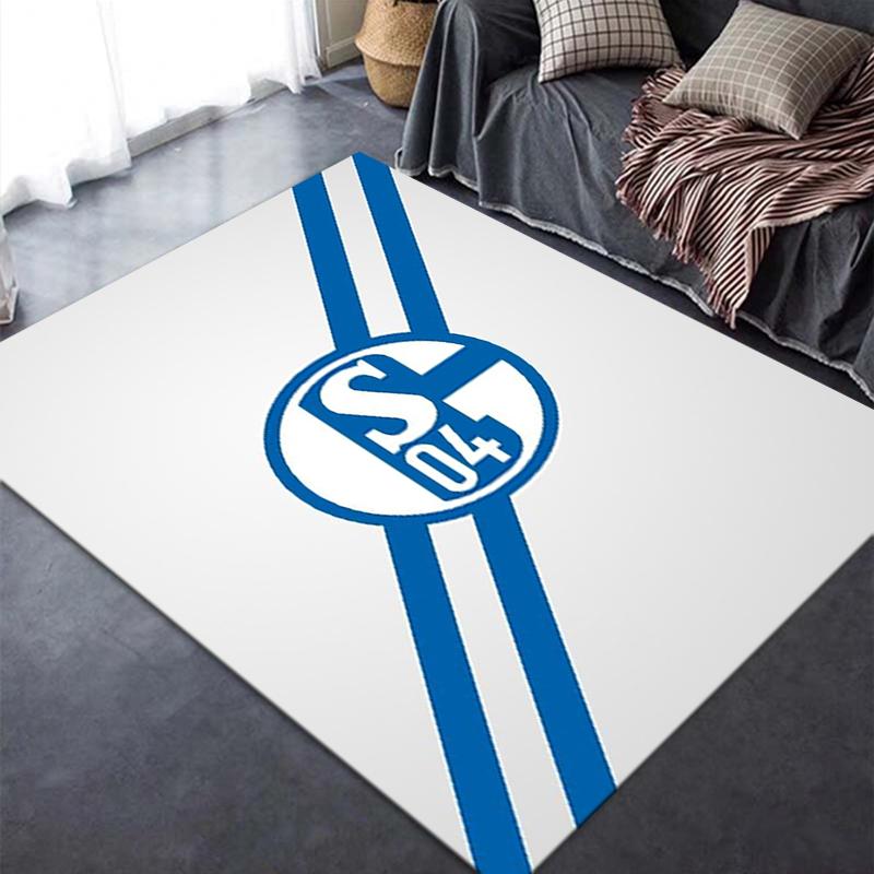 2025 New FC Schalke 04 Carpet Rug for Living Room Bedroom Home Sofa Decoration,Kids play Non-slip Floor Mat50
