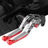 6 Adjustable Aluminum Brake Clutch Lever Set Suzuki GSX250R 250 V-Strom DL650 / V-STROM/XT