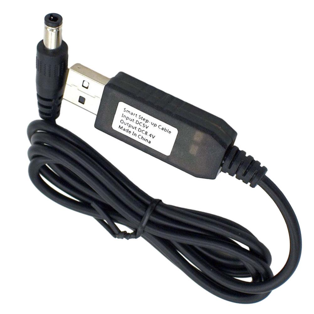 8.4V USB Зарядное устройство для литиевой батареи Кабель-адаптер DC-USB с защитой от перенапряжения Для пылесоса-робота Беспроводной адаптер