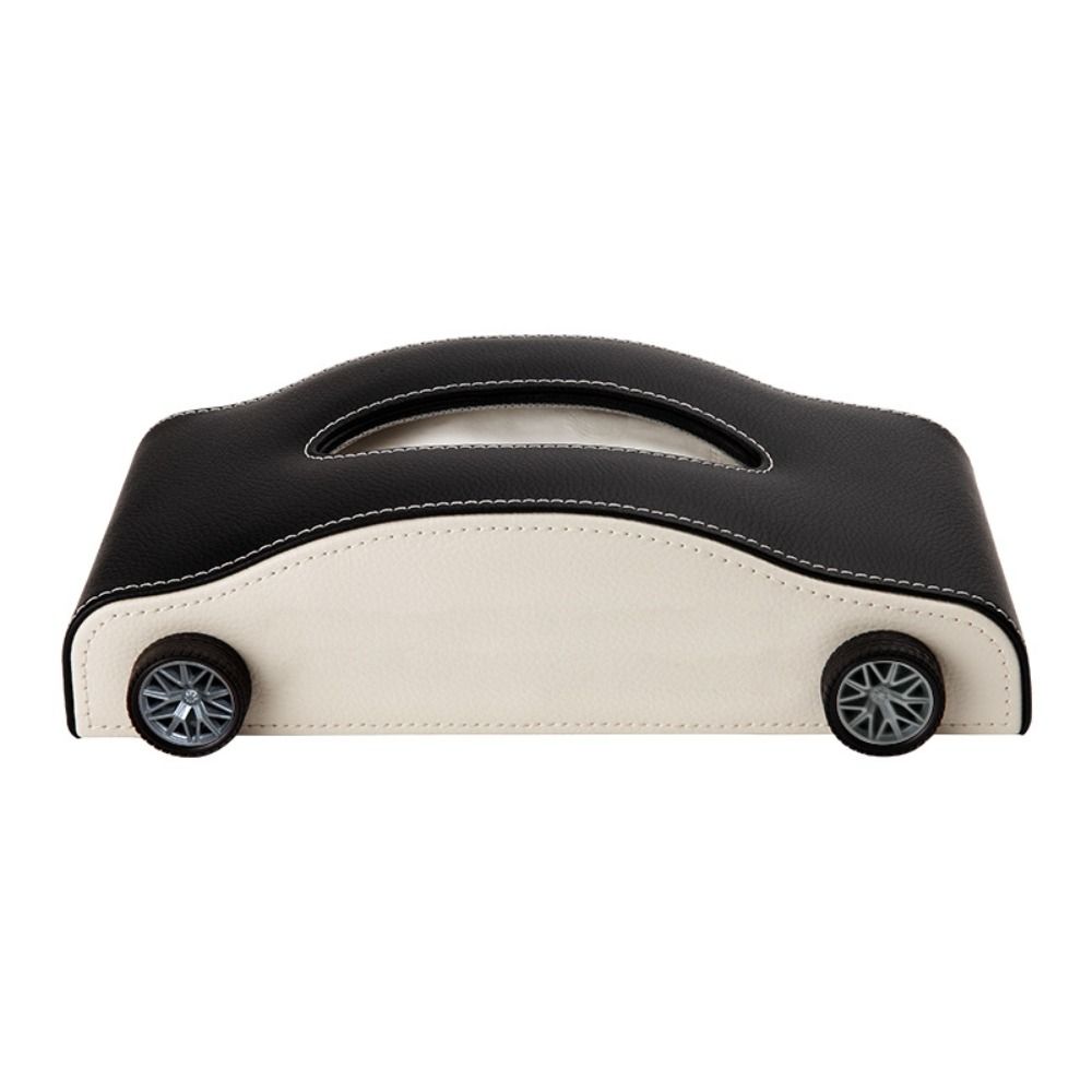 Interior Supply Car Tissue Box Creative Design Automotive Tissue Box For Vehicle Storage