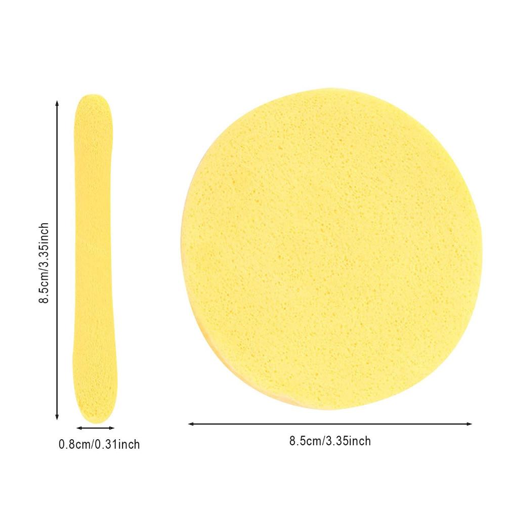 12pcs Spa Skin Care Tool Exfoliating Facial Sponge Face Wash Sponges Cleansing Pad Cosmetic Puff