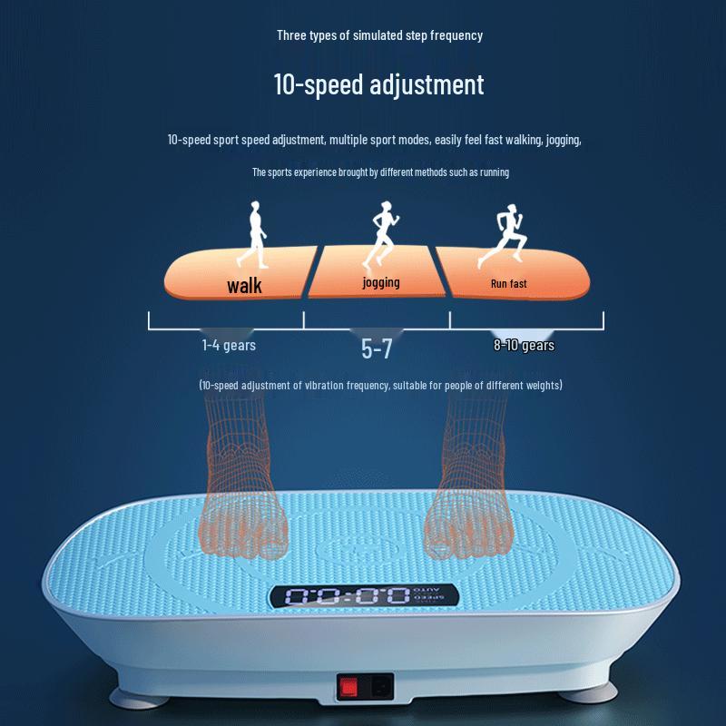 FEEBO Vibration Plate Machine with Bluetooth Speaker