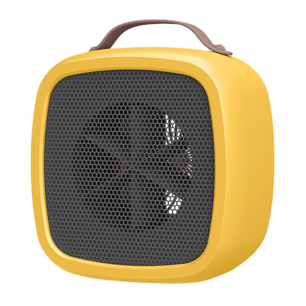 500W Fan Heater Electric Heater Ceramic Fan Heater Safe Energy Saving Quiet Room Thermostat Indoor Office Bedroom