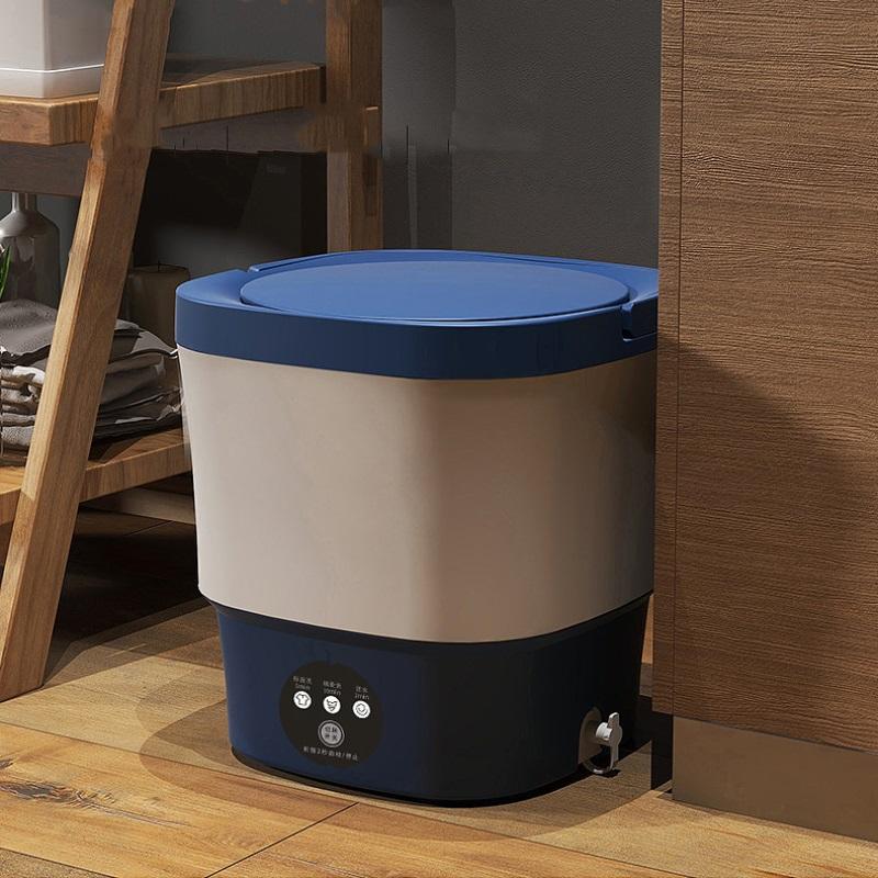 Компактная мини-стиральная машина для нижнего белья Портативная машина для очистки кемпинга на открытом воздухе