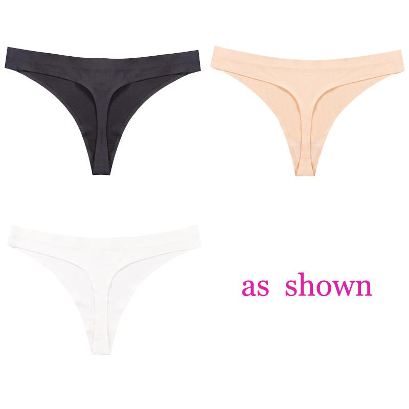 CINOON 3 шт./лот, женское сексуальное нижнее белье с цветами, соблазнительные трусики с низкой талией, стринги, дышащее нижнее белье без следов, стринги, нижнее белье