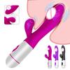 Powerful Rabbit Vibrator Dildo Dual Vibration G Spot Clitoris Stimulation Masturbators Vaginal Massager Adult For Women Sex Toys