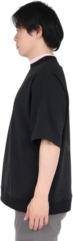 Свитшот с коротким рукавом и круглым вырезом для гольфа 5 [New Balance] для мужчин (Растягиваемый/совместимый с настройкой) / 012-5164001 010_Черный [L]