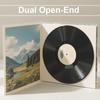 3/5/15/20 шт. Двусторонние складные виниловые конверты для альбомов Конверт для пластинки LP Антистатический Пыленепроницаемый Двойной открытый конец Защита пластинки