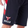 Short NBA - New Era - Chicago Bulls - 2024/25 - Noir/Rouge - Homme - Respirant
