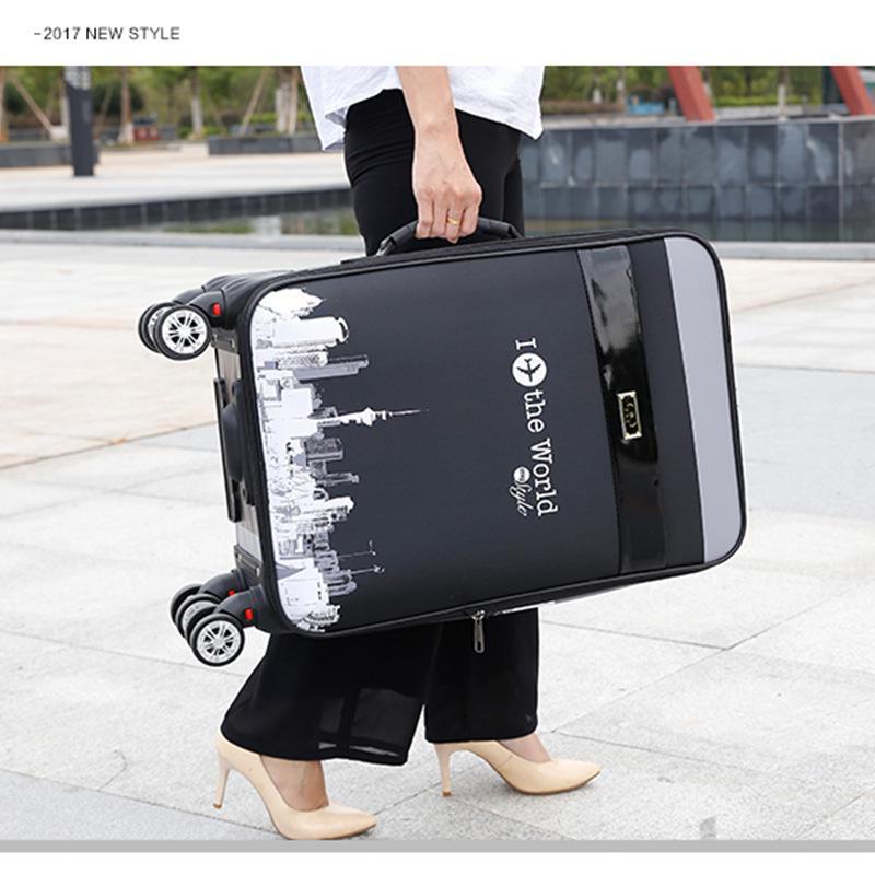 Women's Student & Business Travel Luggage - 24’’ Cabin or 26’’ Suitcase