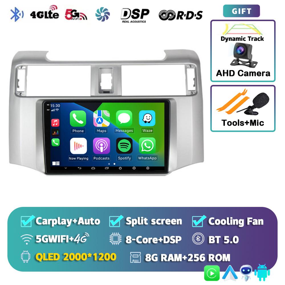 Android 14 Carplay Car Radio для Toyota 4Runner 4 Runner 2014 2015 2016 2017 2018 2019 Мультимедийный видеоплеер GPS 2Din Stereo