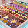 Не слеживающаяся многоцветная портативная 99-цветная блестящая пластина для теней для век для девочек