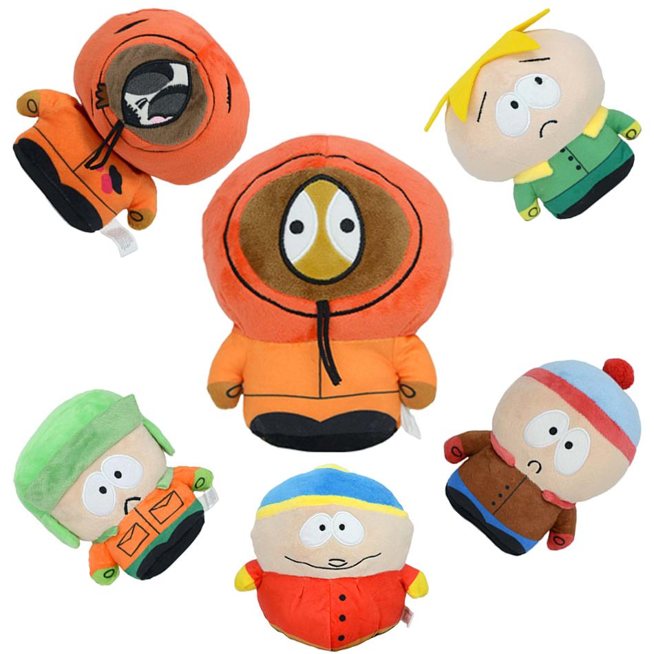 2026 Anime Cartoon South Park Character Cartman Stan Butters Plush Doll Boy Kid Stuffed Toy For Children Christmas Gifts pillow