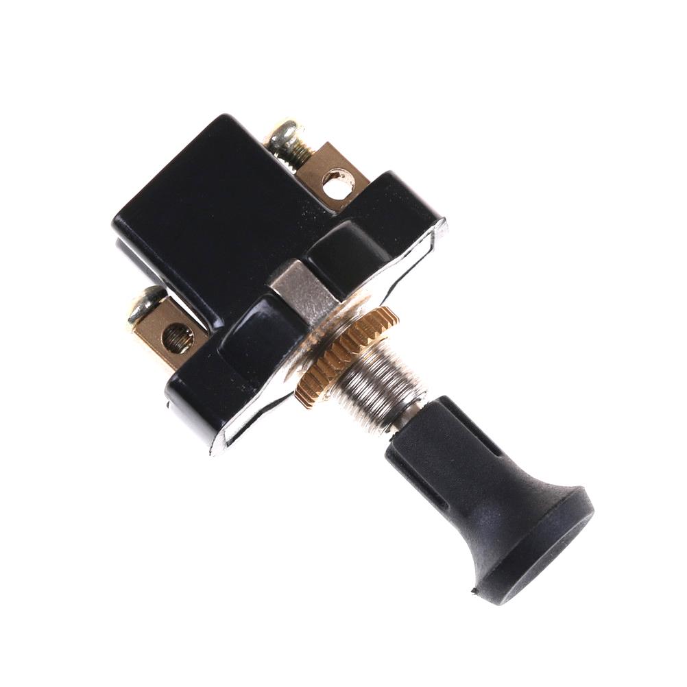 Durable High performance On-Off Long Push Pull Switch 12V Screw Terminals Switches Seat 3