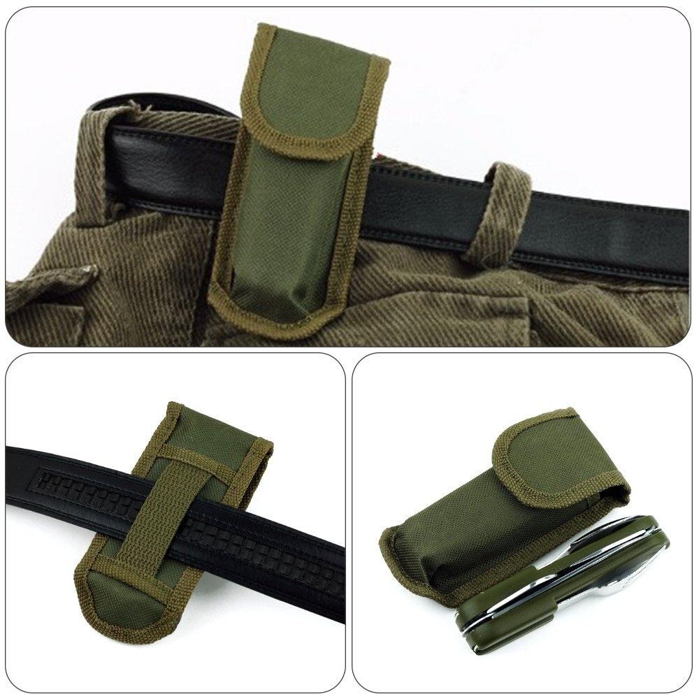 Folding Multi-function Fork Knife Spoon Bottle Opener Tableware Stainless Steel Camping Equipment Cutlery Outdoor Survival Kit