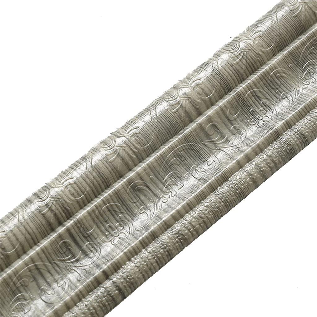 Настенный стикер Линия талии ПВХ Пена Замена Плинтуса Мягкий Сильная Адгезия Настенная Кромка 230см Х 8см 3D