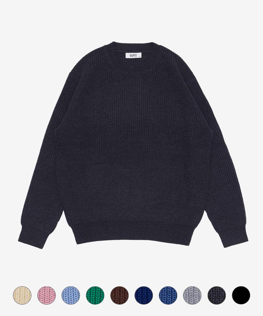 CUTZ [2Pack] Essential Round + Half Zip Knit (Type B)