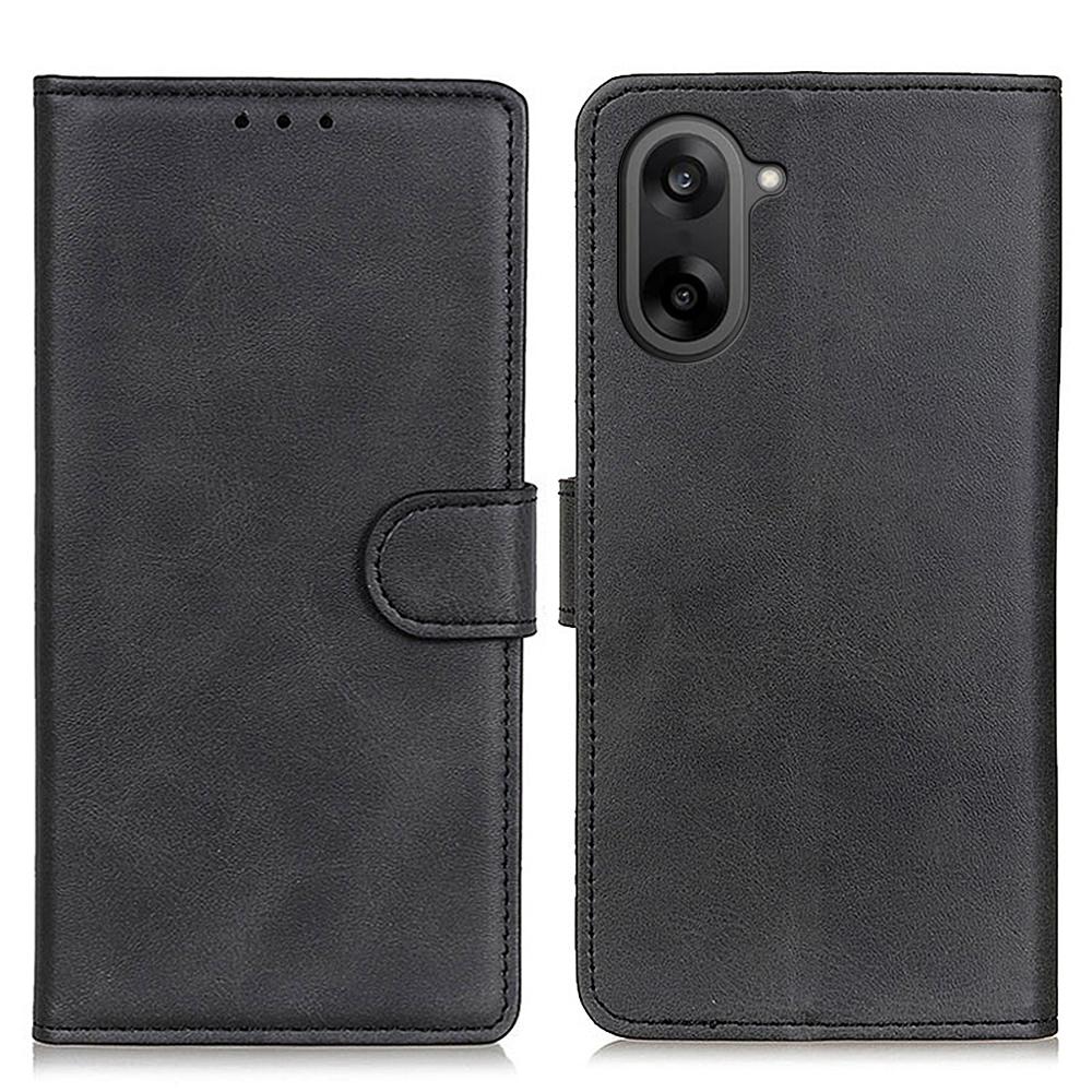 For OnePlus Nord CE5 5G Case Cowhide Texture Leather Wallet Stand Phone Cover