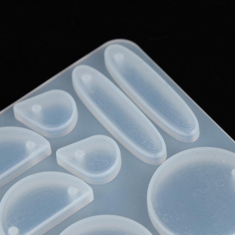 Силиконовая серьга подвеска смоляная форма литье инструмент для самостоятельного изготовления эпоксидной смолы