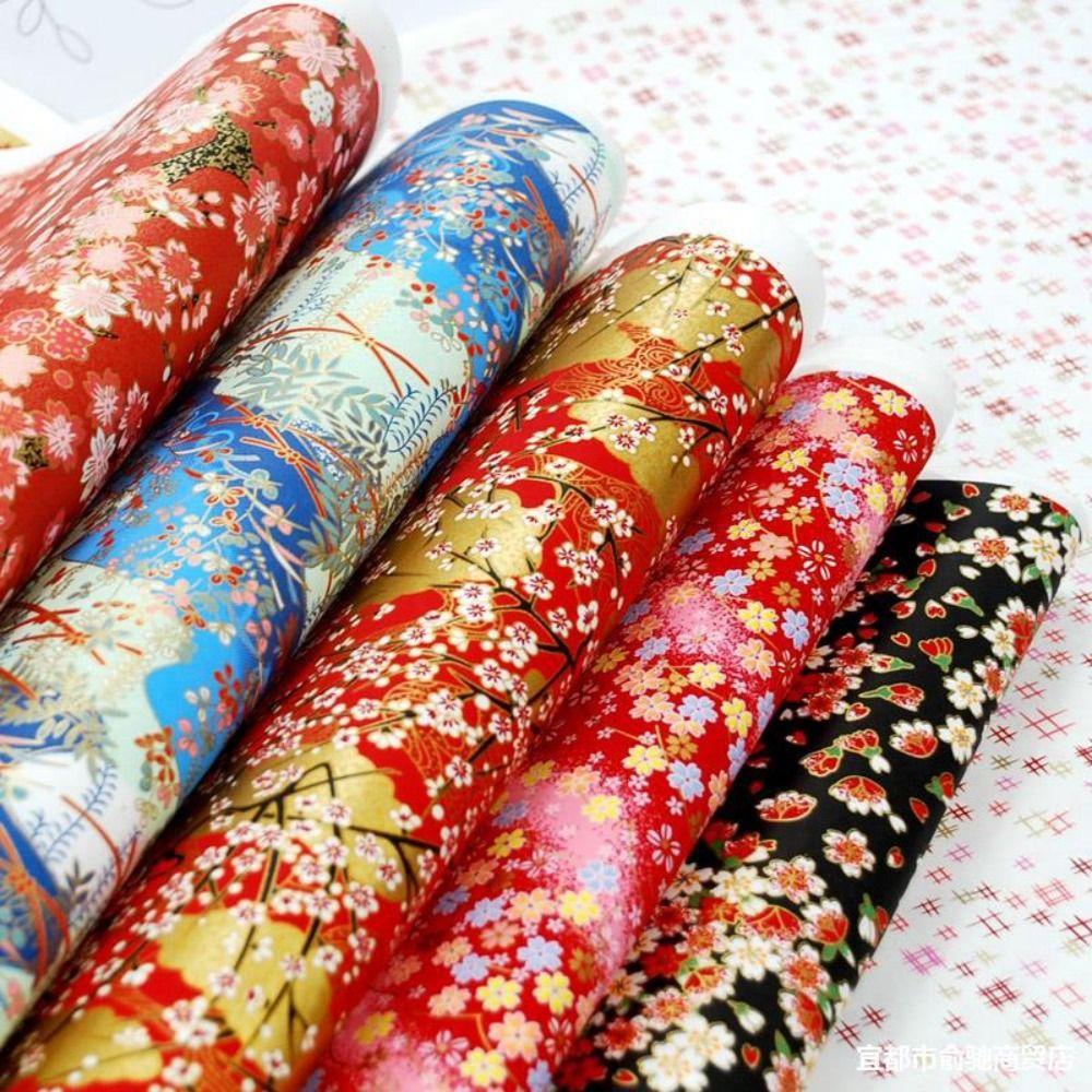 Sakura Pattern Japanese Style Gift Wrap Paper Paper-cut Craft Paper Creativity Exercise