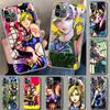 Чехол для телефона JoJo's Bizarre Adventure Джолин Куджо для iPhone 11 12 13 Mini 14 15 Plus 16 Pro Max 17 Air 7 8 + SE Арт Индивидуальный