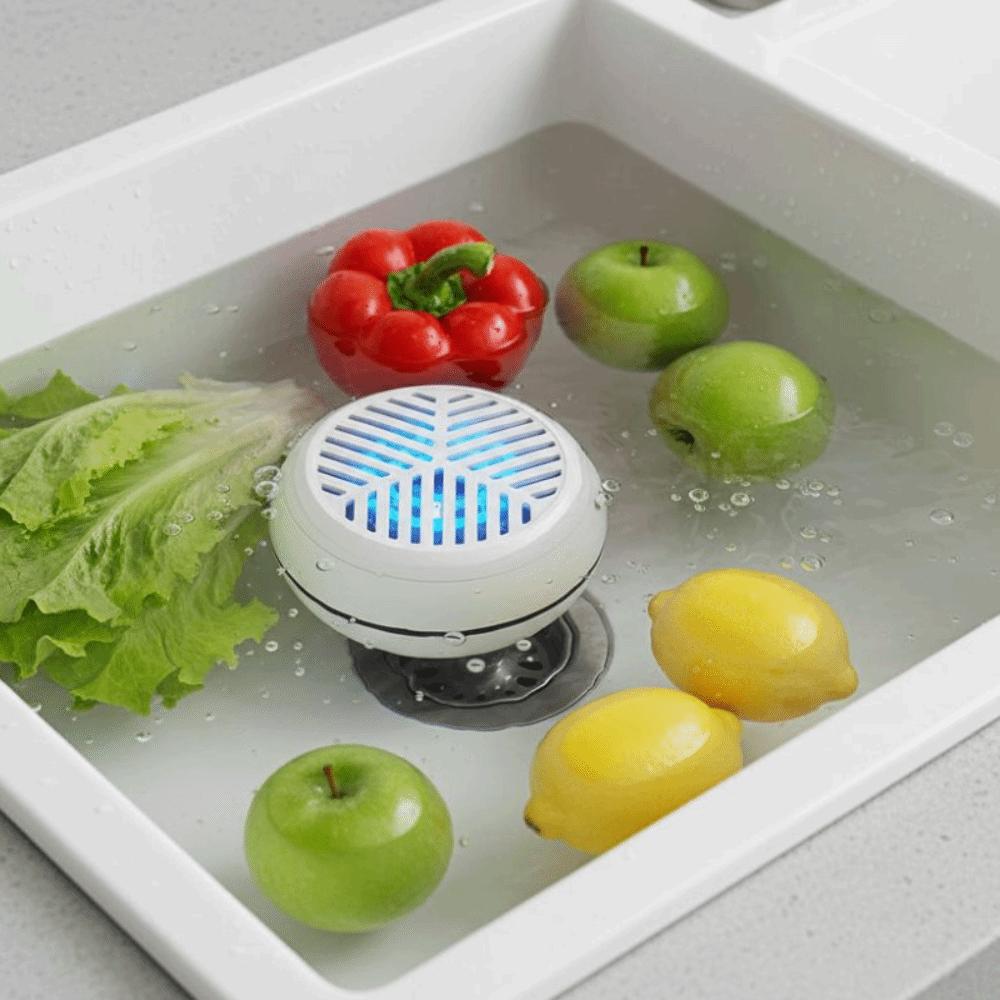 Intelligent Wireless Fruit Vegetable Purifier Waterproof Automatic Sensor Fruit Vegetable Washing Machine Removable