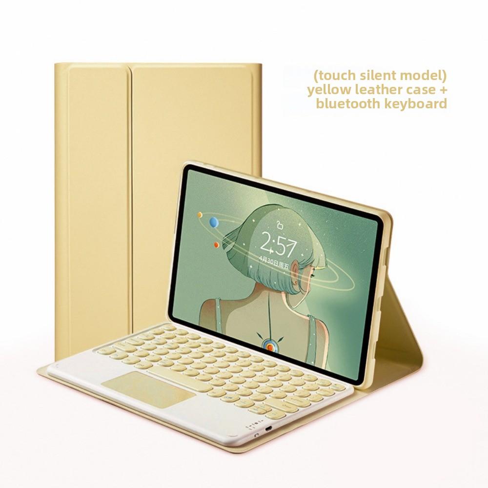Чехол-клавиатура с магнитной Bluetooth-клавиатурой, кожаный чехол для iPad 9-го поколения, Air 6 Pro 11 с гнездом для карандаша, защитный чехол 10-го поколения