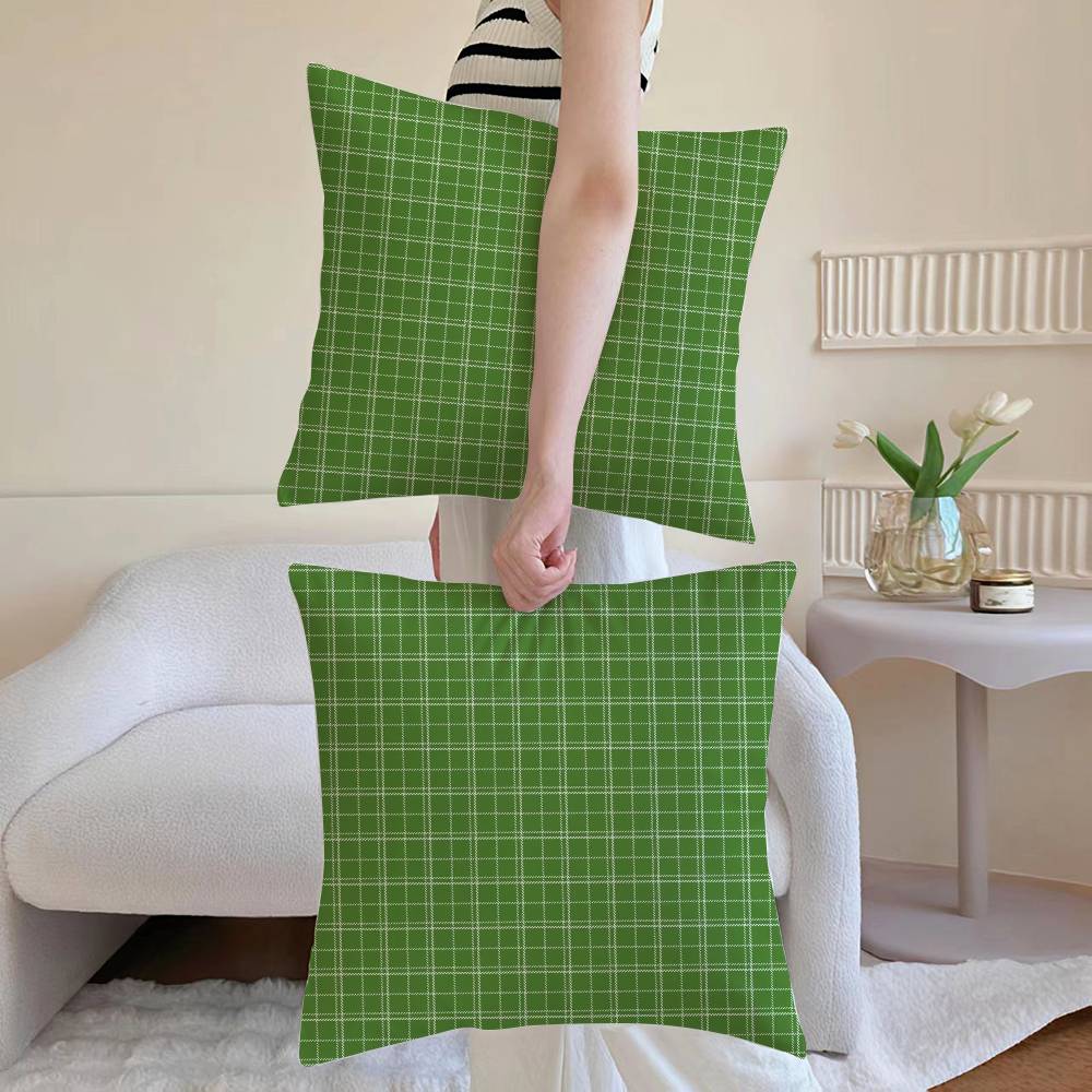 Рождественская наволочка с оленями, декоративные наволочки для дивана и гостиной, пыле- и клещестойкие, невидимая молния