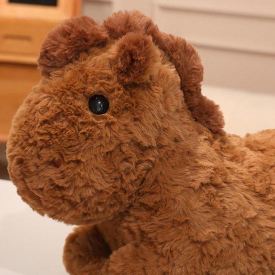 Yousheng Кукла-лошадь Плюшевая игрушка Мягкое чучело животное Год Лошади Плюшевая Милая мультяшная кукла-лошадь для украшения дома, спальни, дивана, подарок на день рождения