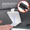 Leather Car Sun Visor Glasses Clip Hanging Sunglasses Organizer Holder Accessories For BMW E87 E70 E91 E30 G20 E92 E93 E60 E46