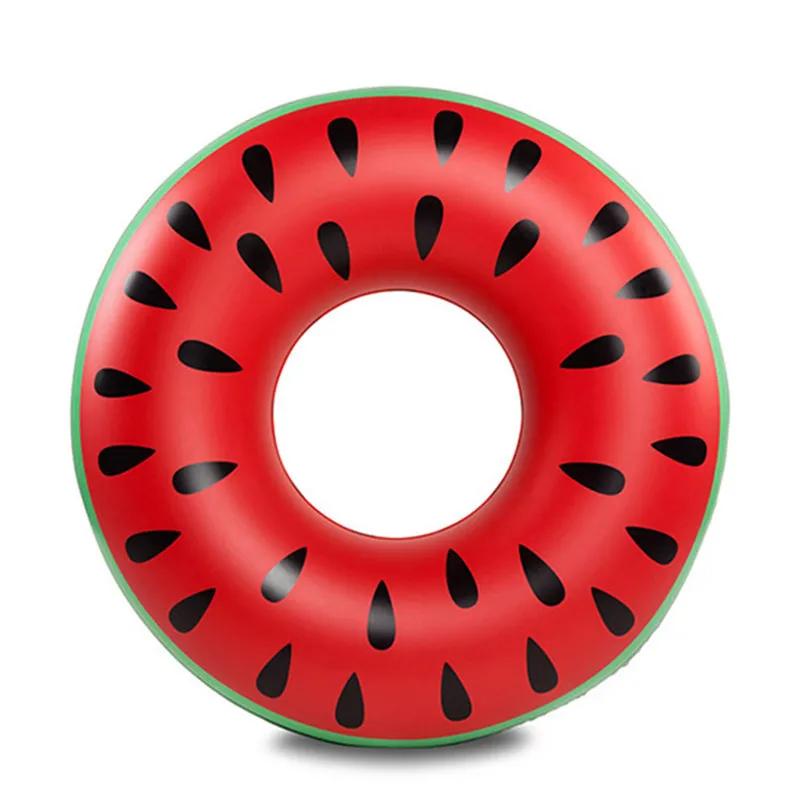 Inflatable Watermelon Swimming Ring Big Size Pool Float Circle for Adult Beach Sea Party Water Toy Swimming Accessory