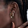 Pandora Серьги из смешанного металла Женские Белые 263170C01