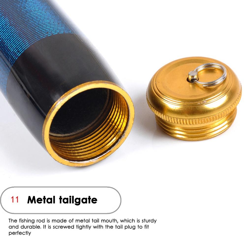Удочка с регулируемой длиной позиционирования 3,6-7,2 м, телескопическая ультра-короткая карбоновая фидерная удочка, легкая жесткая удочка для потока