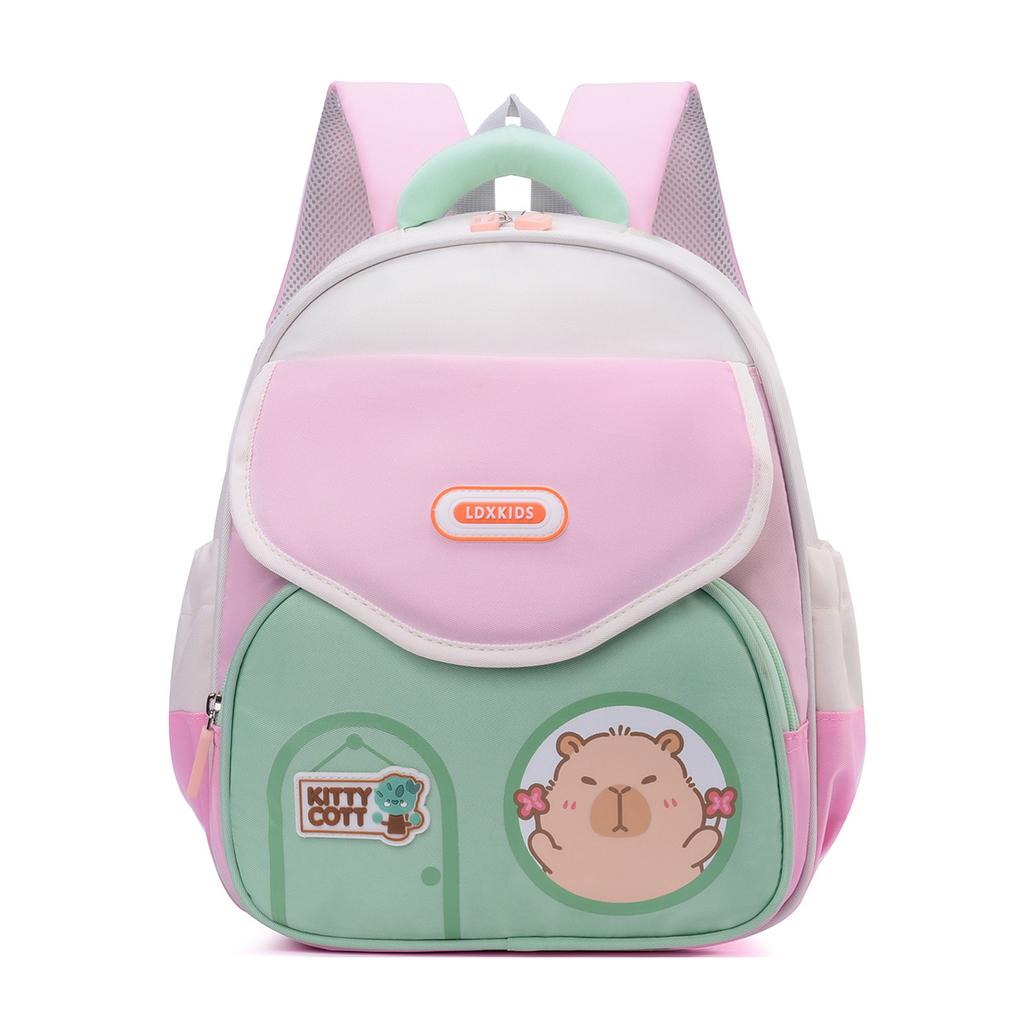 Школьный рюкзак мультяшный детский рюкзак новый первый класс капибара гребень рюкзак