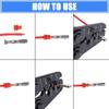 Automotive Connector Terminal Pin Wire Harness Crimp Kit 1-3.5mm Male Female Plug Removal Tool