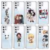 Demon Slayer аниме японский прозрачный чехол для телефона для Samsung S10 S20 Fe S21 S22 S8 S9 Plus S21ultra S22ultra противоударные чехлы