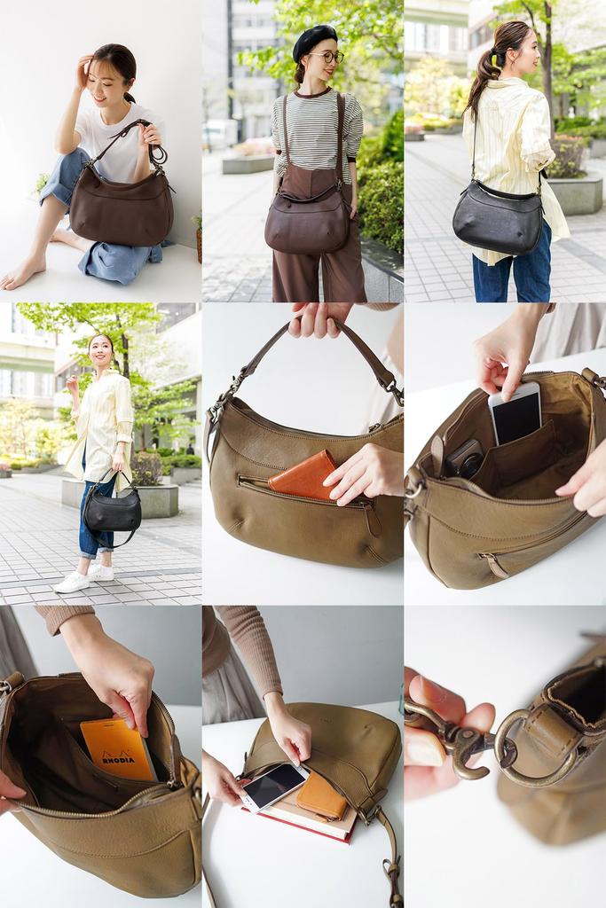 2WAY Shoulder Bag Black [Dakota] Women's DA-1033465-10